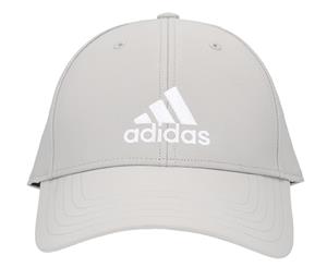 Adidas Embroidered Baseball Cap - Metal Grey/White