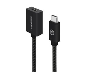 Alogic 1m USB 3.1 USB Type-C Extension Cable Male to Female MU31CC-EXT-01BLK