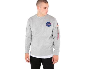 Alpha Industries Men'sAlpha Industries Space Shuttle Sweatshirt Grey