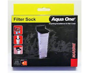 Aqua One Filter Sock 10Wx10Dx37Cmh Suit Up To 10Mm Glass 50102