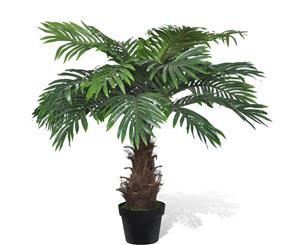 Artificial Cycus Palm Tree with Pot 80cm Plant Garden Decor Tropical