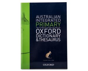 Australian Integrated Primary School Dictionary and Thesaurus