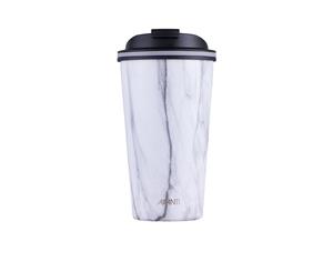 Avanti Go Cup Double Wall Insulated Cup 410ml White Marble