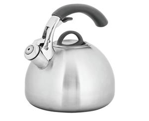 Avanti Varese 2.5L Stainless Steel Whistling Kettle Kitchen Stove Top Induction