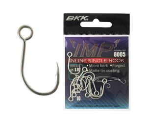 BKK IMP Inline Single Hook Size 2 Qty 10