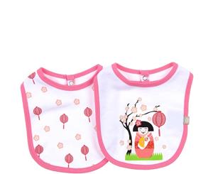 Babyushka Organic 2pk Bibs Geisha