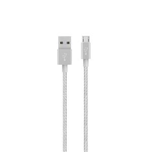 Belkin MIXITUP Metallic Micro-USB to USB Cable (Silver)