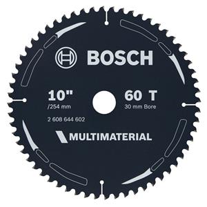 Bosch 254mm 60T TCT Multi-Purpose Circular Saw Blade - MULTIMATERIAL