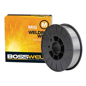 Bossweld 0.8mm 4.5kg Gasless GS MIG Wire