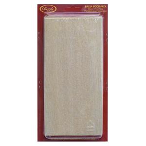 Boyle Balsa Wood Craft Sheet Pack