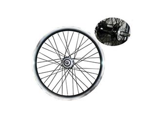 Brand New 20" Wheel Front Bike Bicycle Alloy Black Spokes Light Weight BMX