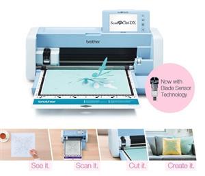 Brother Scan N Cut SDX1200 Scan and Cut Quilting Paper Vinyl Cutting Machine inc 2 Mats New