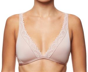 Calvin Klein Women's Zenith Triangle Bra - Pegmatite