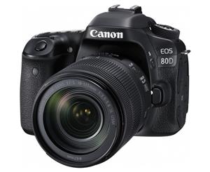 Canon EOS 80D Digital SLR Camera + 18-135mm f/3.5-5.6 IS USM Lens