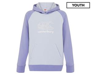 Canterbury Girls' CCC O/H Iconic Hoodie - Halogen Blue