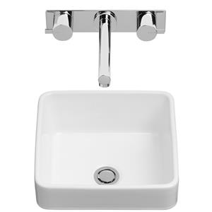 Caroma White Cube Inset Vanity Basin