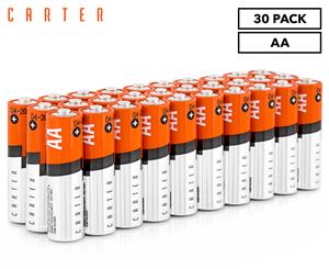 Carter Alkaline AA Batteries 30-Pack