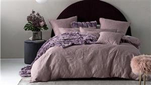 Cavello Mauve Single Quilt Cover Set