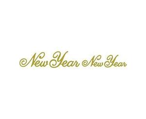 Cheery Lynn Die - New Year (Set Of 2) - B506