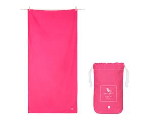 Classic Travel Towel | Pink | Dock & Bay