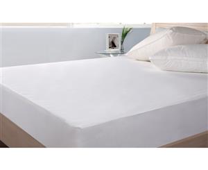 Cloudland Waterproof Cotton Mattress Protector - White