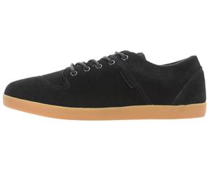 Cmyk Men's Suede Sneaker - Black