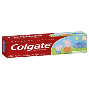 Colgate Peppa Pig Kids Toothpaste Sparkling Mint Gel 2-5 years 80g