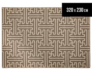 Columns 320x230cm UV Treated Indoor/Outdoor Rug - Malt