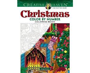 Creative Haven Christmas Color by Number Christmas