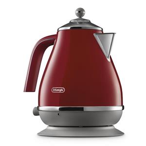 DeLonghi Icon Capitals Kettle (Tokyo Red)