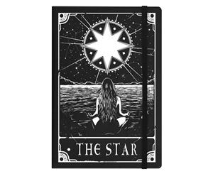 Deadly Tarot The Star A5 Hard Cover Notebook (Black) - GR1704