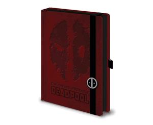 Deadpool Premium Notebook (Red) - TA282