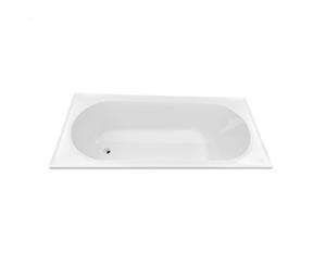 Decina Turin 1790mm Tile Bead Bath White TU1790W