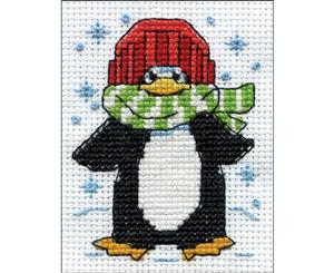 Design Works Counted Cross Stitch Kit 2inch X3inch Penguin (14 Count)