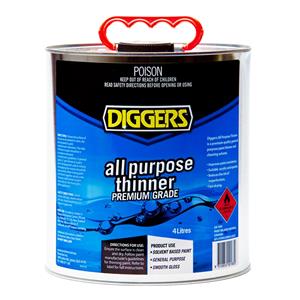 Diggers 4L All Purpose Thinner