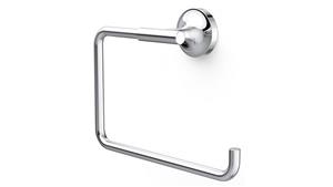 Dorf Kip Hand Towel Ring - Chrome