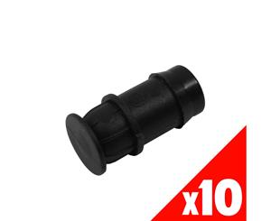 END PLUG 19mm Low Density Fittings Garden Water Irrigation 44565 BAG of 10