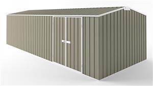 EasyShed D7530 Tall Truss Roof Garden Shed - Stone