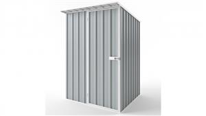 EasyShed S1515 Skillion Roof Garden Shed - Gull Grey