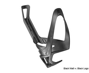 Elite Rocko Carbon Bottle Cage - Black Matt w. Black Logo