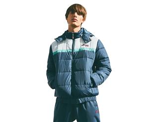 Ellesse Men's Enghave Jacket - Limestone/Midnight Navy