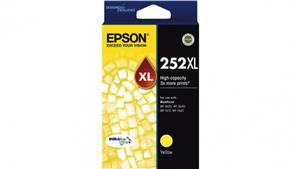 Epson 252XL High Capacity DURABrite Ultra Ink Cartridge - Yellow