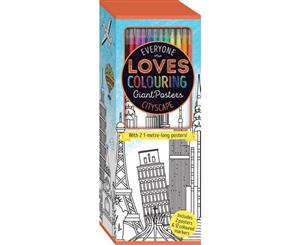 Everyone Loves Colouring Giant Posters  Cityscape