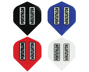 FORMULA Pentathlon Ruthless Standard Dart Board Darts Flights 4 Sets