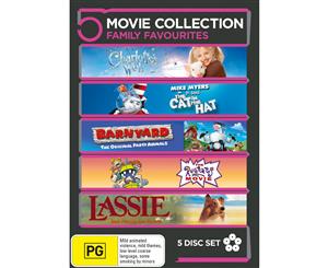 Family Favourites 5 Movie Collection DVD Region 4