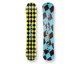 Five Forty Snowboard Reverse Flat Flat Sidewall 154cm - Yellow