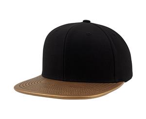 Flexfit Metallic Visor Snapback Cap (Pack Of 2) (Gold) - RW6776