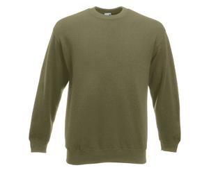 Fruit Of The Loom Unisex Premium 70/30 Set-In Sweatshirt (Classic Olive) - RW3159