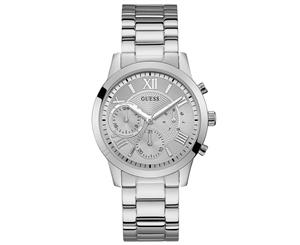 GUESS Women's 40mm Solar Stainless Steel Watch - Silver