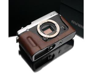 Gariz Brown Leather Camera Half Case HG-XE2BR for Fujifilm XE1 X-E1 XE2 X-E2